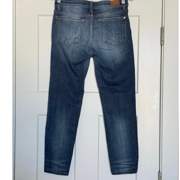 Judy Blue Jeans Womens 7/28 Relaxed Stretch Blue Denim - Picture 3 of 9